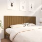 vidaXL Bett-Kopfteil Honigbraun 205,5x4x100 cm Massivholz Kiefer