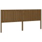 vidaXL Bett-Kopfteil Honigbraun 205,5x4x100 cm Massivholz Kiefer