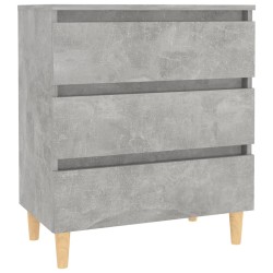 vidaXL Sideboard Betongrau 60x35x69 cm Holzwerkstoff