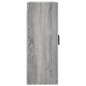 Wandschränke 2 Stk. Grau Sonoma Holzwerkstoff Wandschränke 2 Stk. Grau Sonoma Holzwerkstoff