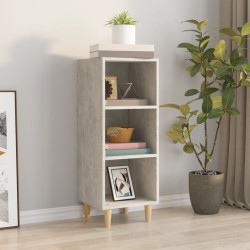 vidaXL Sideboard Betongrau 34,5x32,5x90 cm Holzwerkstoff