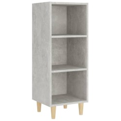 vidaXL Sideboard Betongrau 34,5x32,5x90 cm Holzwerkstoff