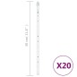 vidaXL LED Meteor-Lichter 20 Stk. 30 cm Mehrfarbig 480 LEDs vidaXL LED Meteor-Lichter 20 Stk. 30 cm Mehrfarbig 480 LEDs
