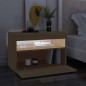 vidaXL TV-Schränke LED-Leuchten 2 Stk. Sonoma-Eiche 60x35x40 cm vidaXL TV-Schränke LED-Leuchten 2 Stk. Sonoma-Eiche 60x35x40 cm