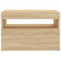 vidaXL TV-Schränke LED-Leuchten 2 Stk. Sonoma-Eiche 60x35x40 cm vidaXL TV-Schränke LED-Leuchten 2 Stk. Sonoma-Eiche 60x35x40 cm