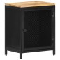 vidaXL Nachttisch 40x30x53 cm Raues Mango-Massivholz vidaXL Nachttisch 40x30x53 cm Raues Mango-Massivholz