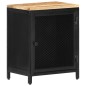 vidaXL Nachttisch 40x30x53 cm Raues Mango-Massivholz vidaXL Nachttisch 40x30x53 cm Raues Mango-Massivholz