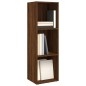 vidaXL Bücherschrank/TV-Schrank Braun Eichen-Optik 36x30x114 cm vidaXL Bücherschrank/TV-Schrank Braun Eichen-Optik 36x30x114 cm