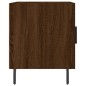 vidaXL Nachttisch Braun Eichen-Optik 40x40x50 cm Holzwerkstoff vidaXL Nachttisch Braun Eichen-Optik 40x40x50 cm Holzwerkstoff