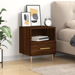 vidaXL Nachttisch Braune Eiche 40x35x47,5 cm Holzwerkstoff