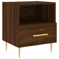 vidaXL Nachttisch Braune Eiche 40x35x47,5 cm Holzwerkstoff