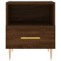vidaXL Nachttisch Braune Eiche 40x35x47,5 cm Holzwerkstoff