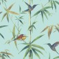Noordwand Tapete Kolibri and Bamboo Türkis Noordwand Tapete Kolibri and Bamboo Türkis