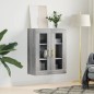 vidaXL Wandschrank Grau Sonoma 69,5x34x90 cm vidaXL Wandschrank Grau Sonoma 69,5x34x90 cm