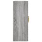 vidaXL Wandschrank Grau Sonoma 69,5x34x90 cm vidaXL Wandschrank Grau Sonoma 69,5x34x90 cm