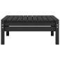 vidaXL 3-tlg. Garten-Lounge-Set Massivholz Kiefer Schwarz vidaXL 3-tlg. Garten-Lounge-Set Massivholz Kiefer Schwarz