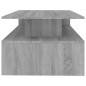 vidaXL Couchtisch Grau Sonoma 90x60x42,5 cm Holzwerkstoff vidaXL Couchtisch Grau Sonoma 90x60x42,5 cm Holzwerkstoff