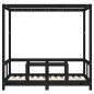vidaXL Kinderbett Schwarz 70x140 cm Massivholz Kiefer vidaXL Kinderbett Schwarz 70x140 cm Massivholz Kiefer