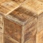 vidaXL Couchtische 2 Stk. in Block-Design Raues Mango-Massivholz vidaXL Couchtische 2 Stk. in Block-Design Raues Mango-Massivholz