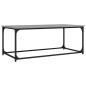 vidaXL Couchtisch Grau Sonoma 102x50x40 cm Holzwerkstoff und Eisen vidaXL Couchtisch Grau Sonoma 102x50x40 cm Holzwerkstoff und Eisen