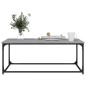 vidaXL Couchtisch Grau Sonoma 102x50x40 cm Holzwerkstoff und Eisen vidaXL Couchtisch Grau Sonoma 102x50x40 cm Holzwerkstoff und Eisen