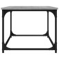 vidaXL Couchtisch Grau Sonoma 102x50x40 cm Holzwerkstoff und Eisen vidaXL Couchtisch Grau Sonoma 102x50x40 cm Holzwerkstoff und Eisen