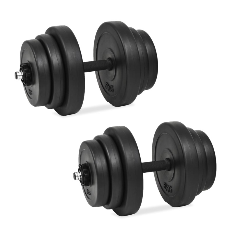 vidaXL Hantelset 18-tlg. 40 kg vidaXL Hantelset 18-tlg. 40 kg