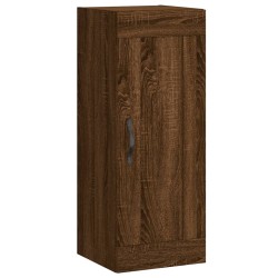 vidaXL Wandschrank Braun Eichen-Optik 34,5x34x90 cm Holzwerkstoff