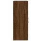 vidaXL Wandschrank Braun Eichen-Optik 34,5x34x90 cm Holzwerkstoff vidaXL Wandschrank Braun Eichen-Optik 34,5x34x90 cm Holzwerkstoff