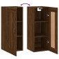 vidaXL Wandschrank Braun Eichen-Optik 34,5x34x90 cm Holzwerkstoff vidaXL Wandschrank Braun Eichen-Optik 34,5x34x90 cm Holzwerkstoff