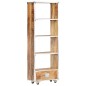 vidaXL Bücherregal 56x28x163 cm Raues Mango-Massivholz vidaXL Bücherregal 56x28x163 cm Raues Mango-Massivholz