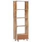 vidaXL Bücherregal 56x28x163 cm Raues Mango-Massivholz vidaXL Bücherregal 56x28x163 cm Raues Mango-Massivholz