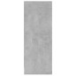 vidaXL Schuhschrank Betongrau 60x35x92 cm Holzwerkstoff vidaXL Schuhschrank Betongrau 60x35x92 cm Holzwerkstoff