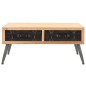 vidaXL Couchtisch Tannenholz Massiv 115 × 55 × 50 cm vidaXL Couchtisch Tannenholz Massiv 115 × 55 × 50 cm