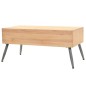 vidaXL Couchtisch Tannenholz Massiv 115 × 55 × 50 cm vidaXL Couchtisch Tannenholz Massiv 115 × 55 × 50 cm