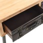 vidaXL Couchtisch Tannenholz Massiv 115 × 55 × 50 cm vidaXL Couchtisch Tannenholz Massiv 115 × 55 × 50 cm