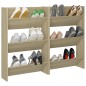 vidaXL Wand-Schuhschränke 2 Stk. Sonoma-Eiche 60x18x90cm Holzwerkstoff vidaXL Wand-Schuhschränke 2 Stk. Sonoma-Eiche 60x18x90cm Holzwerkstoff