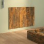 vidaXL Kopfteil Räuchereiche 120x1,5x80 cm Holzwerkstoff 