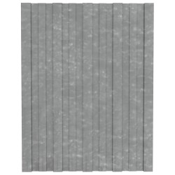 vidaXL Dachpaneele 12 Stk. Verzinkter Stahl Silbern 60x45 cm