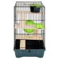 vidaXL Hamsterkäfig Grau 58x32x54 cm Polypropylen und Metall vidaXL Hamsterkäfig Grau 58x32x54 cm Polypropylen und Metall