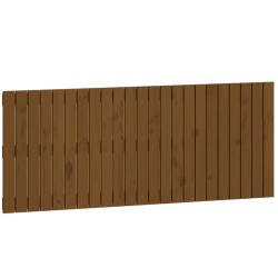 vidaXL Wand-Kopfteil Honigbraun 147x3x60 cm Massivholz Kiefer