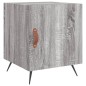 vidaXL Nachttisch Grau Sonoma 40x40x50 cm Holzwerkstoff vidaXL Nachttisch Grau Sonoma 40x40x50 cm Holzwerkstoff