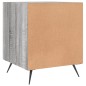 vidaXL Nachttisch Grau Sonoma 40x40x50 cm Holzwerkstoff vidaXL Nachttisch Grau Sonoma 40x40x50 cm Holzwerkstoff