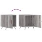 vidaXL Nachttisch Grau Sonoma 40x40x50 cm Holzwerkstoff vidaXL Nachttisch Grau Sonoma 40x40x50 cm Holzwerkstoff