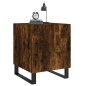 vidaXL Nachttisch Räuchereiche 40x40x50 cm Holzwerkstoff vidaXL Nachttisch Räuchereiche 40x40x50 cm Holzwerkstoff