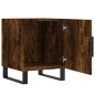 vidaXL Nachttisch Räuchereiche 40x40x50 cm Holzwerkstoff vidaXL Nachttisch Räuchereiche 40x40x50 cm Holzwerkstoff