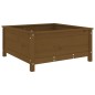vidaXL Pflanzkübel Honigbraun 82,5x82,5x39 cm Massivholz Kiefer vidaXL Pflanzkübel Honigbraun 82,5x82,5x39 cm Massivholz Kiefer