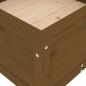 vidaXL Pflanzkübel Honigbraun 82,5x82,5x39 cm Massivholz Kiefer vidaXL Pflanzkübel Honigbraun 82,5x82,5x39 cm Massivholz Kiefer