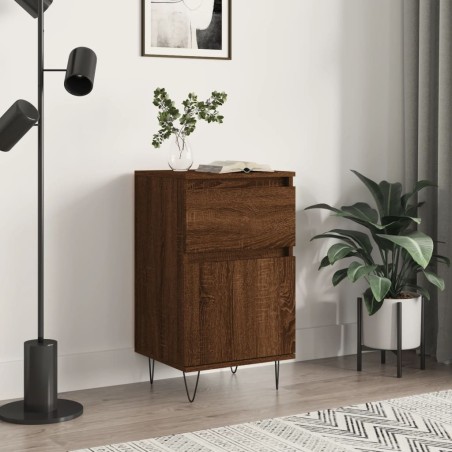 vidaXL Sideboard Braun Eichen-Optik 40x35x70 cm Holzwerkstoff