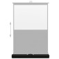 vidaXL Bodenleinwand 55" 4:3 vidaXL Bodenleinwand 55" 4:3